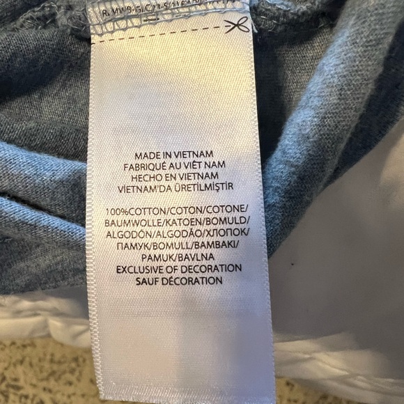 Men’s Polo Ralph Lauren Light Blue Custom Fit Tee size Large - Picture 6 of 7